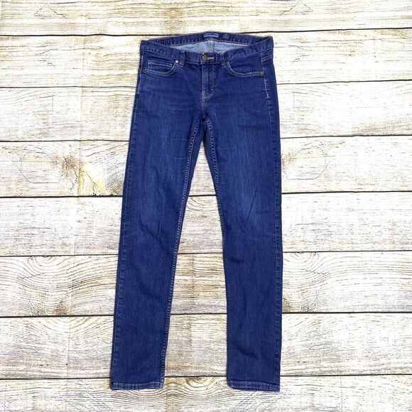 Patagonia Denim - Patagonia Slim Jeans Women's Size 29 Organic Cotton Low Rise Skinny Blue‎ Denim